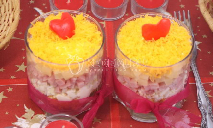 Рецепт салата тайная страсть