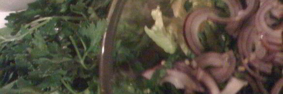 салат тэнги из зеленого горошка