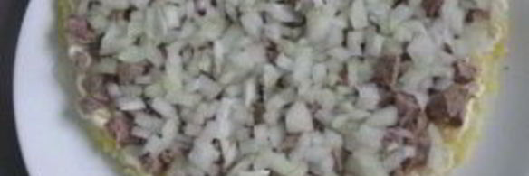 салат в виде сердца