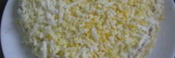 салат в виде сердца