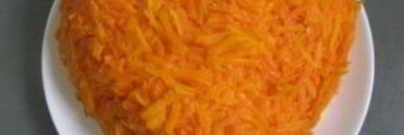 салат в виде сердца