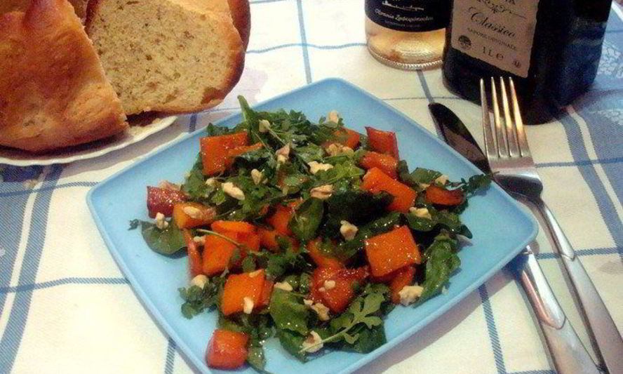 Рецепт салата волшебная тыква