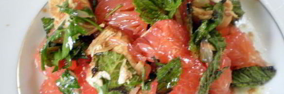 тайский салат с грейфрутом