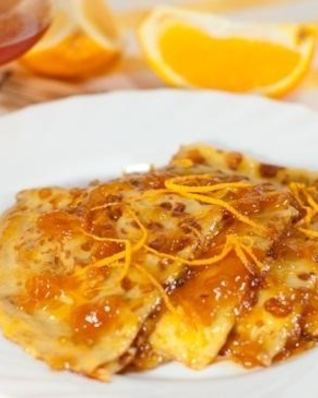 Апельсиновый соус к блинчикам