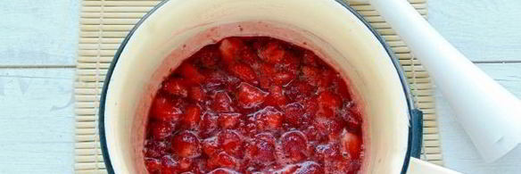 быстрый клубничный соус