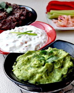 Два дипа и один соус