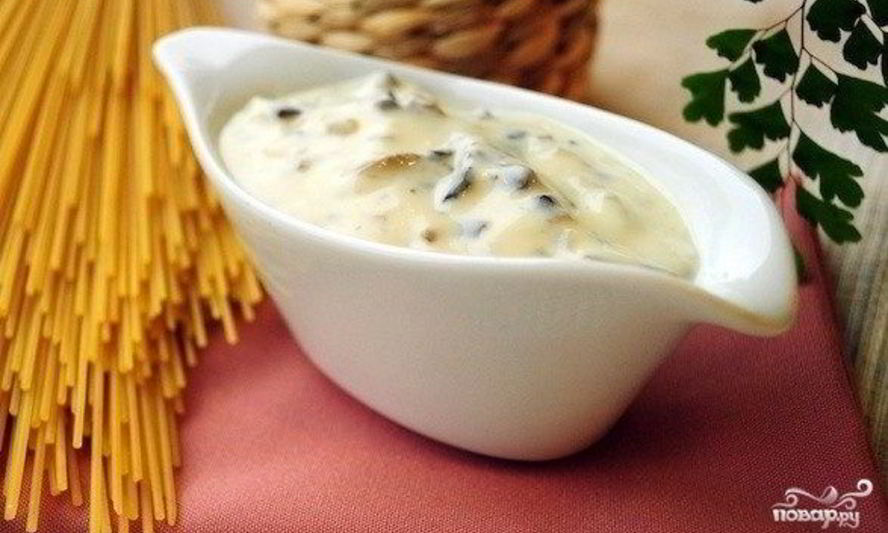 Рецепт грибного соуса из шампиньонов
