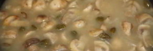 грибной соус с каперсами