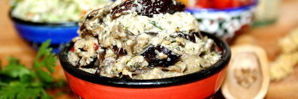 грузинский ореховый соус к овощам