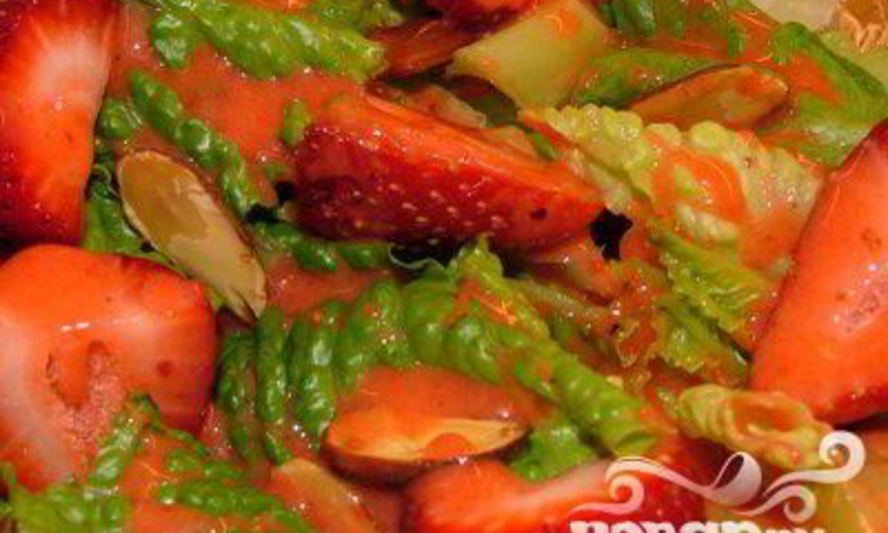 Рецепт клубничной заправки для салатов