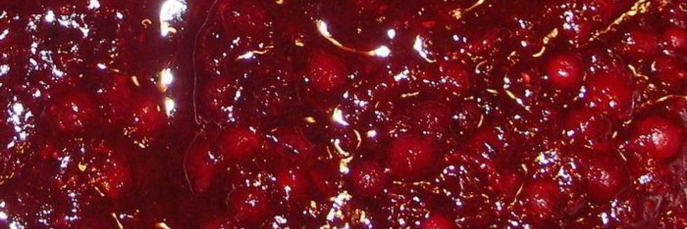 Клюквенно-брусничный соус