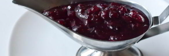 клюквенно-имбирный соус