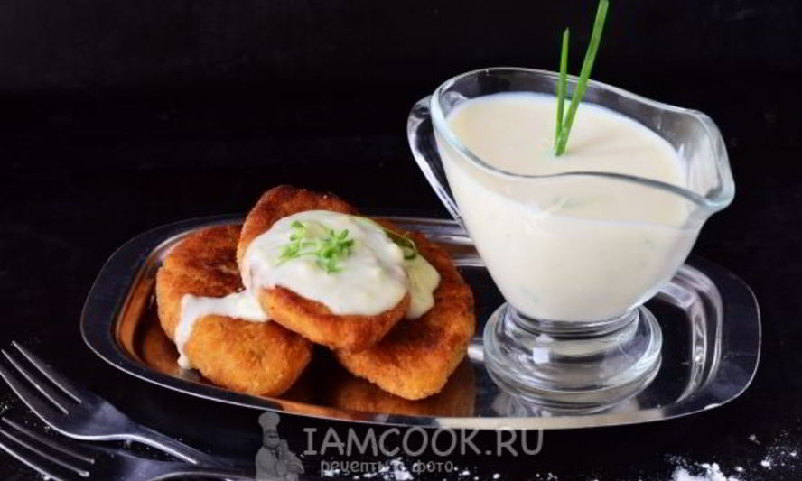 Рецепт молочного соуса для котлет
