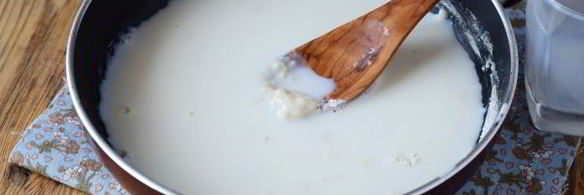 молочный соус для котлет