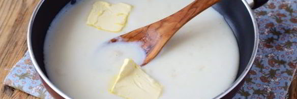 молочный соус для котлет