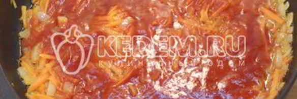 овощной соус с томатами к пасте