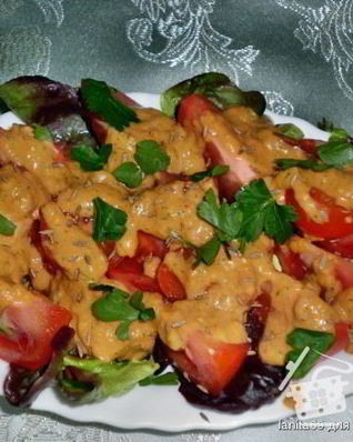 Помидорно-чесночный соус