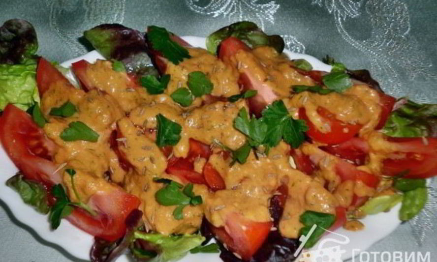 Рецепт помидорно-чесночного соус