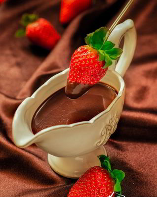 Шоколадный соус для блинов и десертов