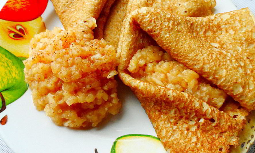 Рецепт сладкого соуса из яблок