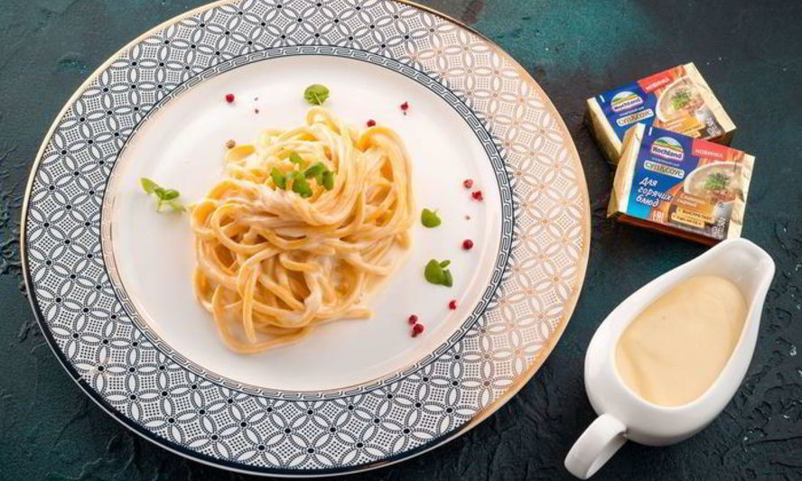 Рецепт сливочного соуса к макаронам