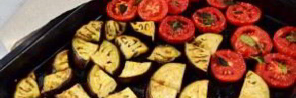 соус-дип из запеченных баклажан