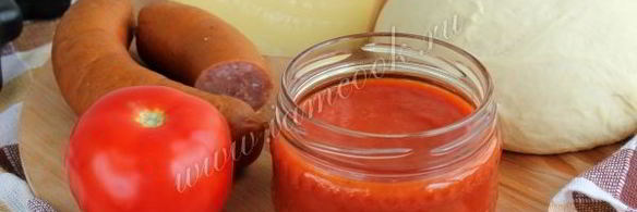 соус для пиццы из помидоров