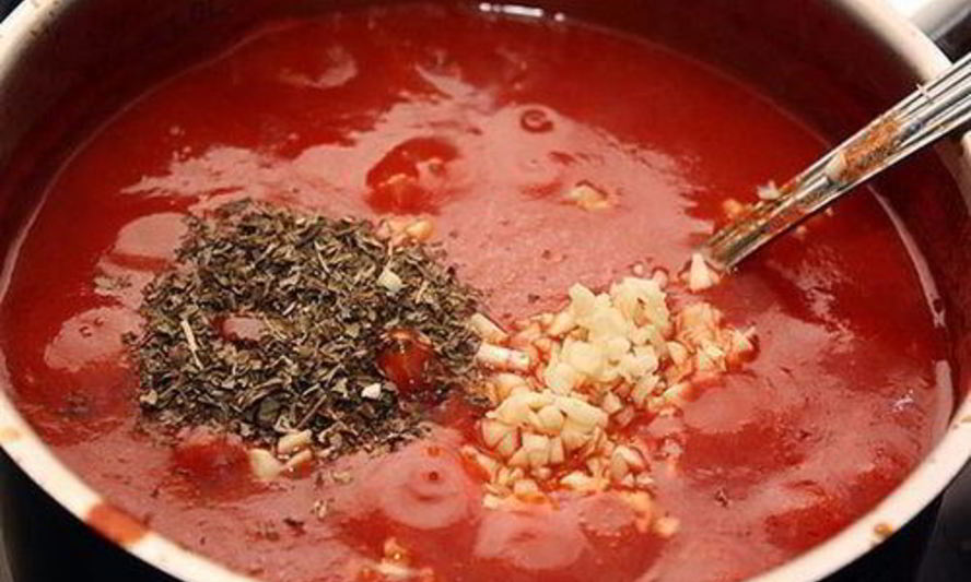 Рецепт соуса для пиццы