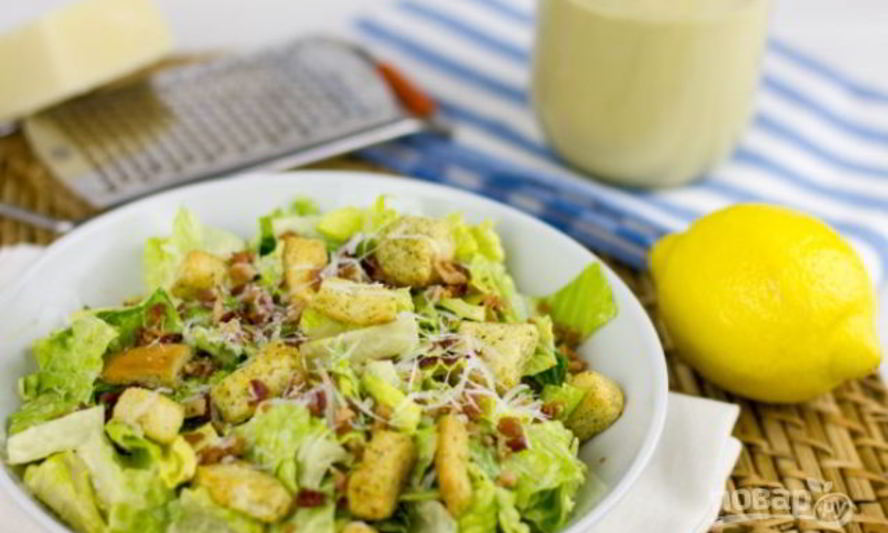 Рецепт соуса для цезаря простой