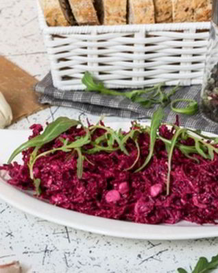 Соус Дзадзики из свеклы