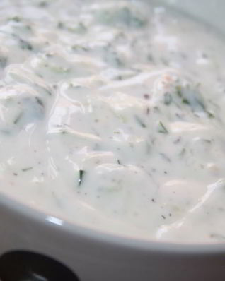 Соус йогуртовый с грецким орехом к шашлыку