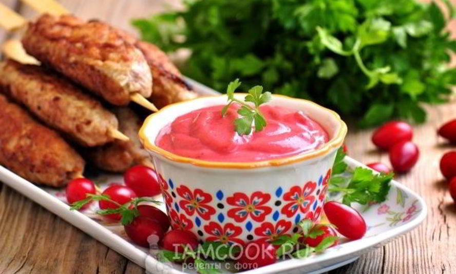 Рецепт соуса из кизила