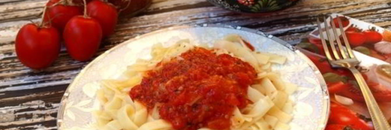 Соус из свежих томатов с базиликом