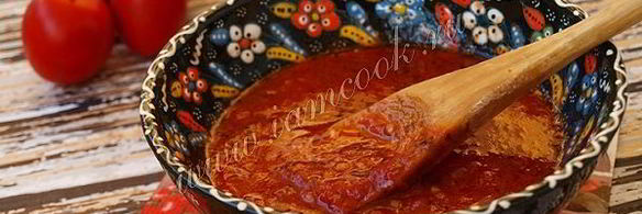 соус из свежих томатов с базиликом