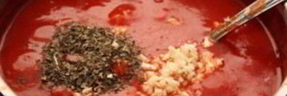 соус из томатной пасты