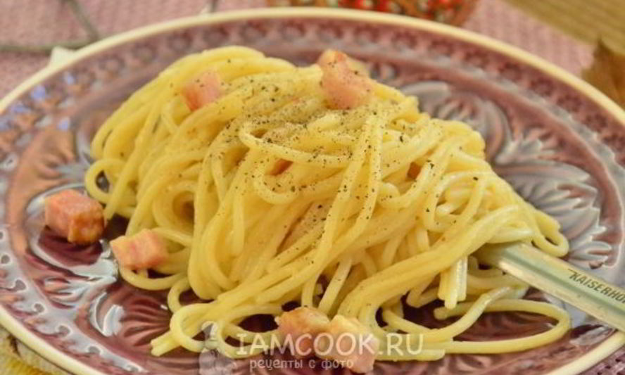 Рецепт соуса карбонара