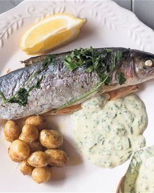 Соус под форель