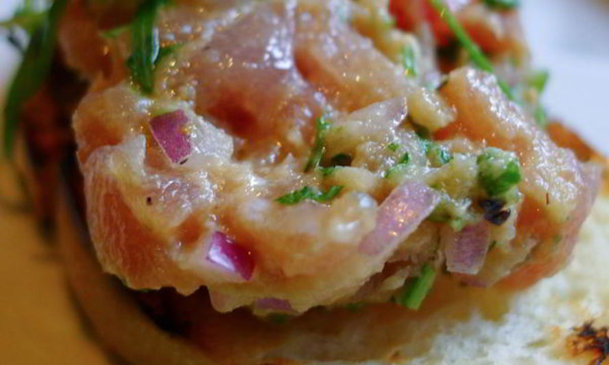 Рецепт тартара из лосося