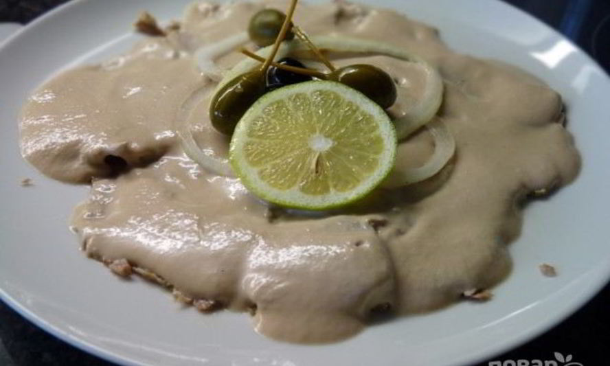 Рецепт соуса вителло тонато