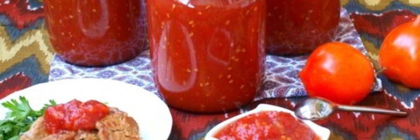 Томатный соус с яблоками