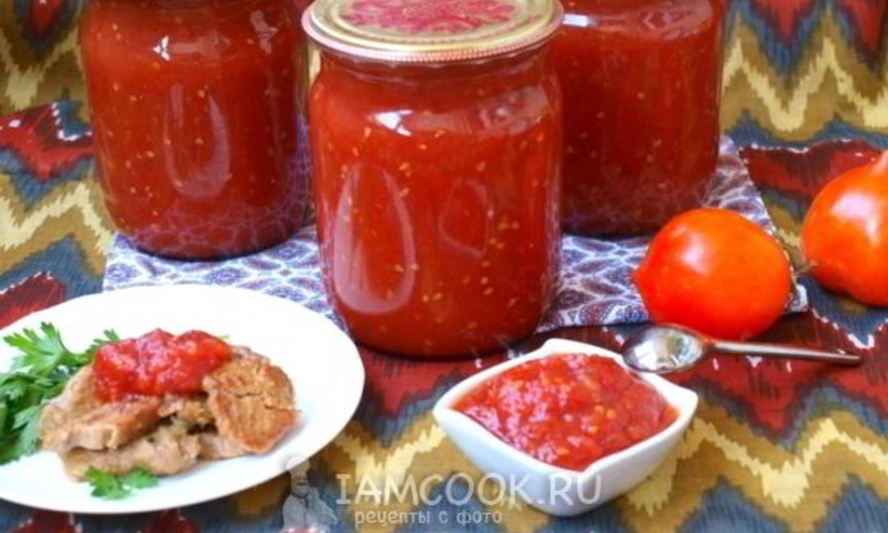 Рецепт томатного соуса с яблоками