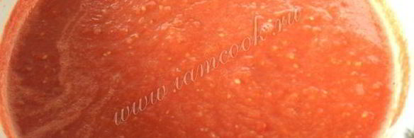 томатный соус с яблоками