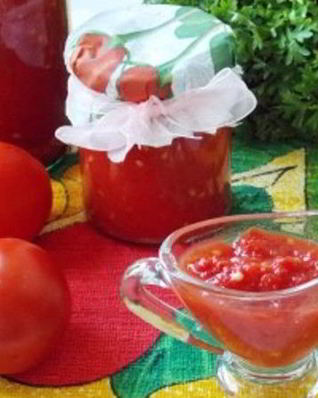 Заправка из помидоров на зиму