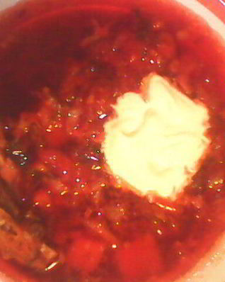 Бабушкин борщ