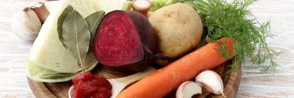 борщ без мяса