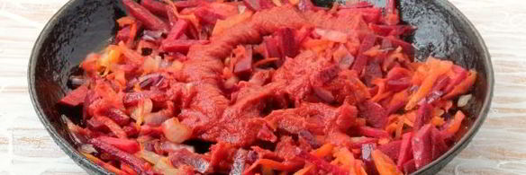 борщ без мяса