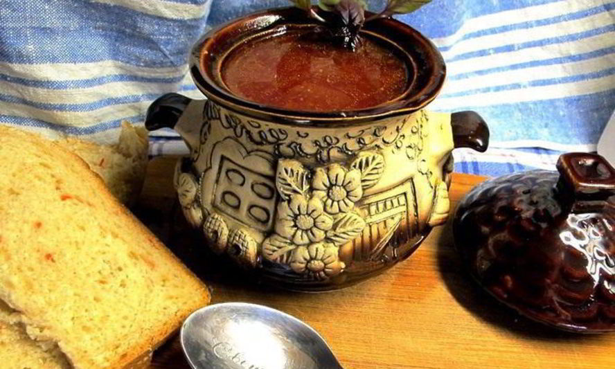 Рецепт борща черниговского томленого