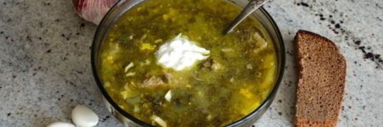 Борщ из крапивы