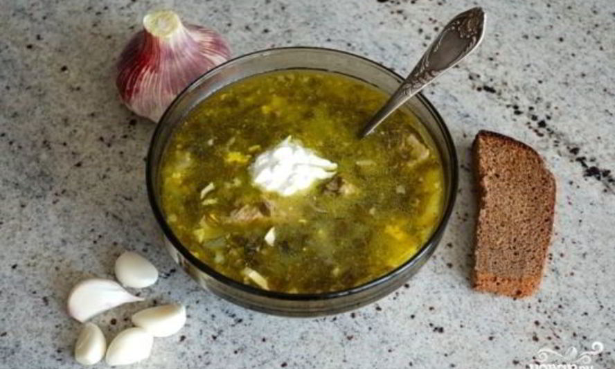 Рецепт борща из крапивы