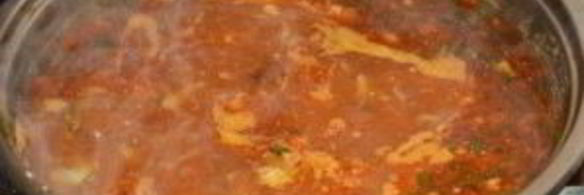 борщ из кролика